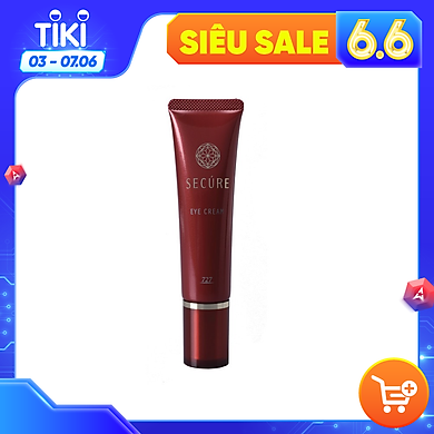 Kem dưỡng vùng mắt Nhật Bản giảm quầng thâm bọng mắt, xóa mờ vết chân chim 727cosmetics Secure Eye Cream 20g