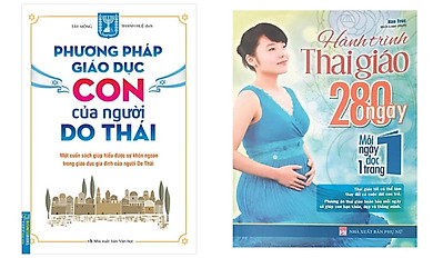 Combo 2Q: Phương Pháp Giáo Dục Con Của Người Do Thái + Hành Trình Thai Giáo 280 Ngày