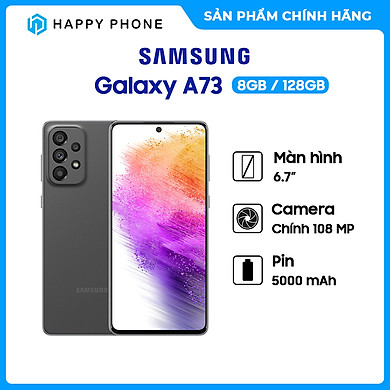 Điện Thoại Samsung Galaxy A73 5G (8GB/128GB) – Hàng chính hãng – ĐÃ KÍCH HOẠT BẢO HÀNH ĐIỆN TỬ