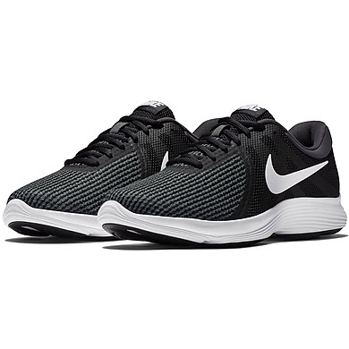 Giày Chạy Bộ Nam NIKE REVOLUTION 4 908988-001 - Đen - Xanh rêu