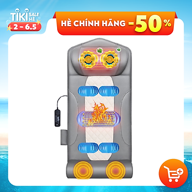 Đệm Massage SK008 Toàn Thân Cao Cấp, Nệm Mát Xa Sử Dụng Công Nghệ Mới Massage Túi Khí – Máy Massage