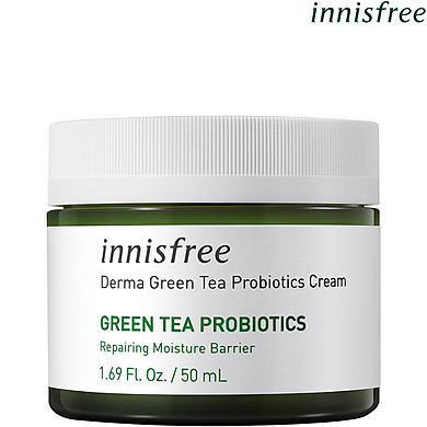 Kem Dưỡng Ẩm Phục Hồi Bảo Vệ Da Innisfree Derma Green Tea Probiotics Cream 50ml – 131172707