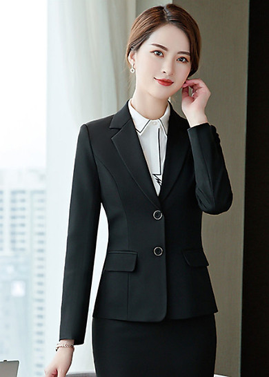 áo vest nữ đen  may áo vest nữ công sở giá rẻ