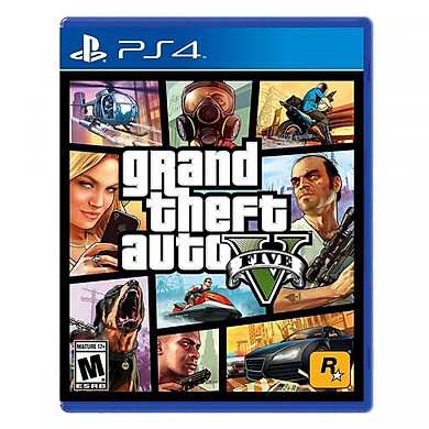 Đĩa Game Grand Theft Auto V Cho Ps4 - Hệ Us - Hàng Nhập Khẩu - Link Mua