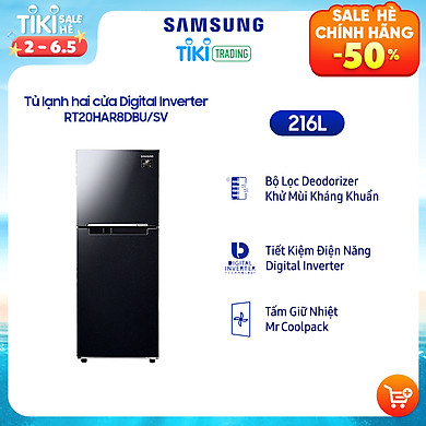 Tủ Lạnh Inverter Samsung RT20HAR8DBU/SV (208L) – Hàng Chính Hãng – Chỉ Giao tại Hà Nội