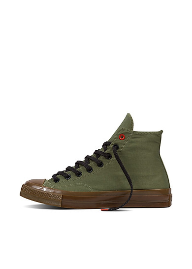 army green chuck taylors
