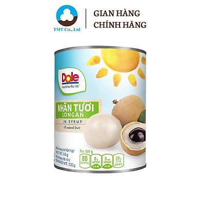 Nhãn tươi đóng hộp Dole hộp 565g