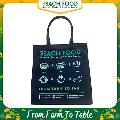 Túi Vải 3Sach Food (Túi) – – top1shop