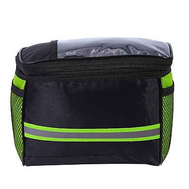 Bike Handlebar Bag Waterproof Bike Basket Bicycle Front Storage Bag with Reflective Strip – OEM >>> top1shop >>> tiki.vn