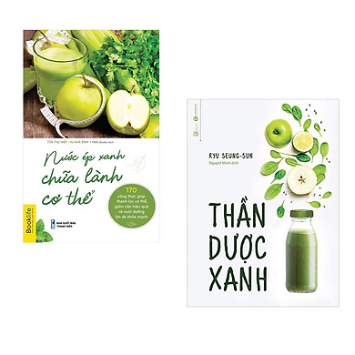 • Combo Nước Ép Xanh Chữa Lành Cơ Thể + Thần Dược Xanh ( Thực DƯỡng Ăn Xanh Và Sức Mạnh Của Cơ Chế Tự Lành )