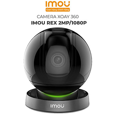Camera IMOU Rex, Camera Xoay 360, AI Phát hiện người, đàm thoại 2 chiều, có màu ban đêm 2MP/4MP – Hàng Chính Hãng