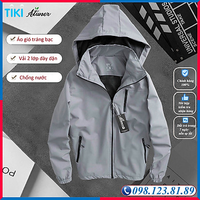 Áo khoác gió tráng bạc chống nước cao cấp ATUNER AT022, kiểu dáng unisex thời trang, phù hợp cho cả nam và nữ , vải 2 lớp chống nước, chống gió,... - Áo Khoác Gió Tráng Bạc Chống Nước Cao Cấp Atuner At022, Kiểu Dáng Unisex Thời Trang, Phù Hợp Cho Cả Nam Và Nữ , Vải 2 Lớp Chống Nước, Chống Gió,... -