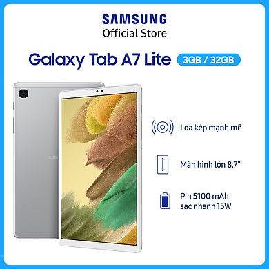 Máy tính bảng Samsung Galaxy Tab A7 Lite LTE SM-T225 – Hàng Chính Hãng