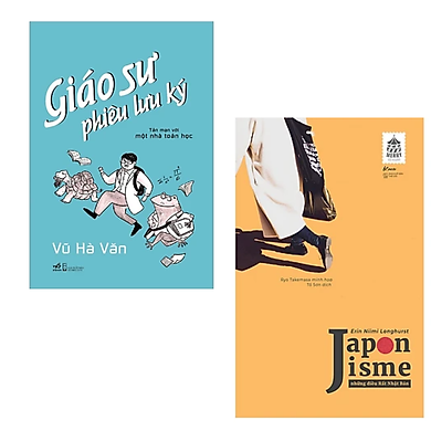 Combo 2 cuốn sách Du Kí : Japonisme – Những Điều Rất Nhật Bản + Giáo Sư Phiêu Lưu Ký – Tản Mạn Với Một Nhà Toán Học