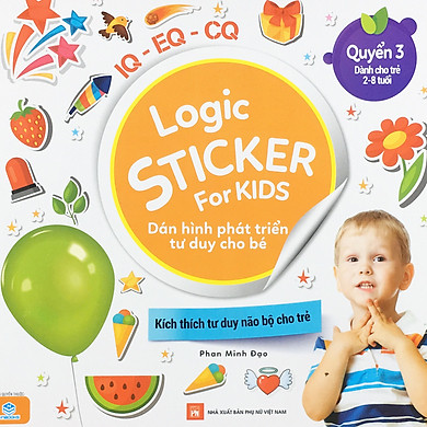 Logic Sticker for kids – Dán hình phát triển tư duy cho bé – quyển 3 – >>> top1shop >>> tiki.vn