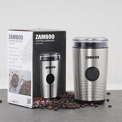 Combo Máy pha cà phê Espresso Zamboo ZB-68CF+ Máy xay ZB-100GR- Hàng chính hãng - Link Mua