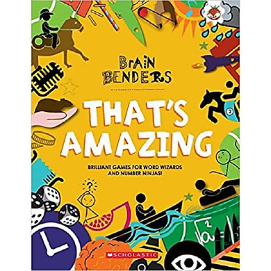 Sách tương tác tiếng Anh – Brain Benders – That’s amazing