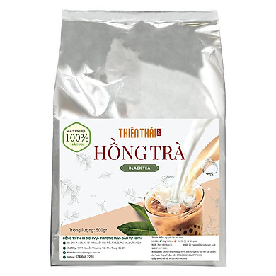 Hồng Trà – Gói 500gr – 100% trà tươi, tốt sức khỏe, chống lão hóa, giảm cân, làm nguyên liệu trà sữa trân châu đường đen, trà sữa tự pha, trà…