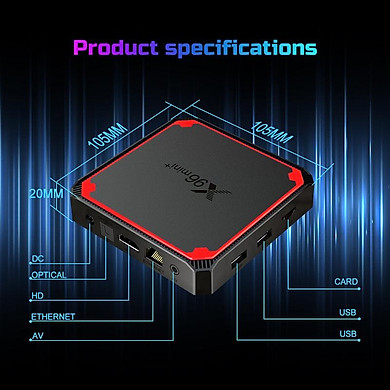 Android Tivi Box X96 mini plus có điều khiển giọng nói và cử chỉ tay người dùng S905W4 bluetooth Ram 2G Rom 16G Android 9 Wifi kép cài sẵn các ứng…