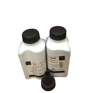 Bộ hai lọ mực HA140g – Nạp ( đổ ) cho máy in Canon 2900, 3000, 3300, 3500, 4122, 4150, 4350, 4320, 4680 / HP 1010, 1019, 1012, 1015, 1018, 1020,…