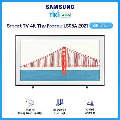 Smart Tivi The Frame Samsung 4K 65 inch QA65LS03A Mới 2021