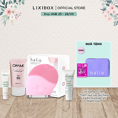 Beauty Box Morning Routine (Combo Máy Rửa Mặt Halio, Gel Dưỡng ẩm, Kem Chống Nắng Quang Phổ Rộng, Gel Rửa Mặt) – Halio , SKU-1426953041456 – tiki.vn 🛒Top1Shop🛒 🇻🇳Top1Vietnam🇻🇳 🛍🛒 🇻🇳🇻🇳🇻🇳🛍🛒