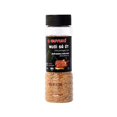 Muối Sả Ớt Guyumi 110g Từ Muối Khoáng Chấm Trái Cây Ứớp Thịt Cá Hải Sản Cơm Nấm
