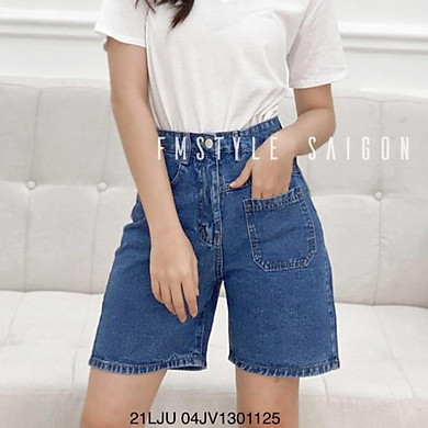 Quần jean ngố lai thường 1 túi trước ulzzang Fmstyle Saigon 21LJU04JV1301 – OEM ,SKU : 1702781853729 >>>🇻🇳 Top1Vietnam 🛒>>> tiki.vn 🇻🇳🇻🇳🇻🇳🛒🛍🛒