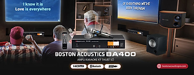Amply Boston Acoustics Ba 400 - Hàng Chính Hãng - Link Mua