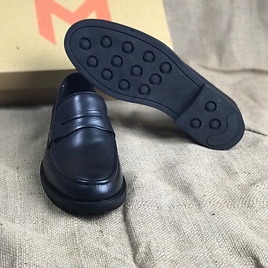 Giày Tây Công Sở Nam Lười Da Bò Cao Cấp Loafer Penny Phong Cách Hàng Quốc - Link Mua