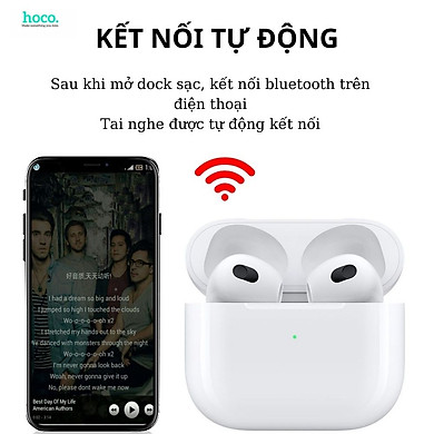 Tai Nghe Bluetooth Không Dây Hoco Ces10 – Kết Nối Ổn Định, Âm Thanh Sống Động – Hàng Chính Hãng - Link Mua