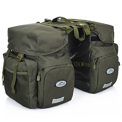 50L Bike Panniers Bag Waterproof Rear Seat Bicycle Bag Trunk Bags Saddle Bag With Rain Cover For Travel Camping – LOCAL LION >>> top1shop >>> tiki.vn