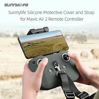 Bộ Silicon Và Dây Đeo Controller Mavic Air 2 | Mini 2 - Chính Hãng Sunnylife - Link Mua