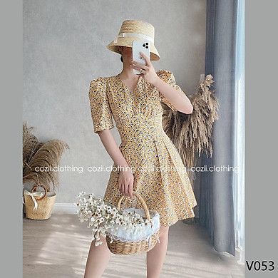 Váy Hoa Nhí Ôm Eo Tôn Dáng Nhẹ Nhàng Phong Cách Hàn Quốc V053 – OEM ,SKU : 2724338018682 >>>🇻🇳 Top1Vietnam 🛒>>> tiki.vn 🇻🇳🇻🇳🇻🇳🛒🛍🛒