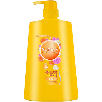 Dầu gội Sunsilk Mềm Mượt Diệu Kỳ 1.4kg dành cho tóc khô xơ với tinh dầu Argan hiện đại