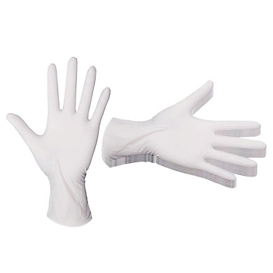 10 Pieces Disposable Nitrile Gloves Latex Free Powder-Free Gloves for Cooking, Cleaning, Dishwashing, Food Processing