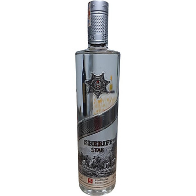Rượu Vodka Sheriff Silver Star 565Ml 30% - Link Mua