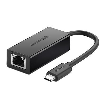 Bộ chuyển đổi USB Type C sang LAN 10/100 Mbps Ethernet UGREEN 30287 – Hàng chính hãng