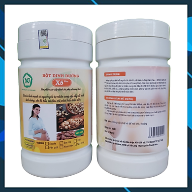 2 Hộp Bột Dinh Dưỡng Dành Cho Bà Bầu: Gần 30 Thành Phần Gồm Ngũ Cốc Nảy Mầm,Hạnh Nhân, Hạt Chia, Óc Chó, Macca, Sữa Gầy, Đạm Đậu Nành… Nhiều…