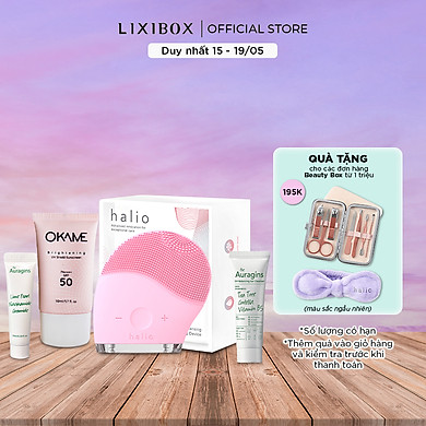 Beauty Box Morning Routine (Combo Máy Rửa Mặt Halio, Gel Dưỡng ẩm, Kem Chống Nắng Quang Phổ Rộng, Gel Rửa Mặt) – Halio , SKU-1426953041456 – tiki.vn 🛒Top1Shop🛒 🇻🇳Top1Vietnam🇻🇳 🛍🛒 🇻🇳🇻🇳🇻🇳🛍🛒