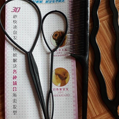 Combo 10 bộ 4 dụng cụ làm tóc thiết kế nhỏ gọn dễ sử dụng 00287