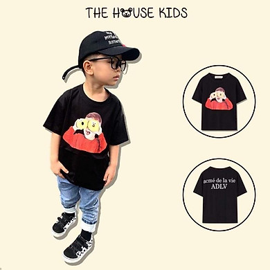 Áo Thun Bé Trai Áo Phông Trẻ Em Cotton CC THE HOUSE KIDS ADLV Cậu Bé Áo Đỏ – The House Kids , SKU-4001769143522 – tiki.vn🛒Top1Shop🛒🛍🛒
