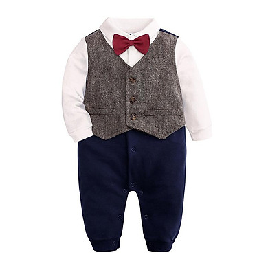 Bé Bé Trai Quý Ông Quần Áo Lỡ Form Bộ Trang Phục Tuxedo Rompers Bộ Kẻ Sọc Thời Trang Áo Bowtie Cưới Phù Hợp Với Trẻ Sơ Sinh Quần Áo Bé Trai – OEM ,SKU : 7258634930305 >>>🇻🇳 Top1Vietnam 🛒>>> tiki.vn 🇻🇳🇻🇳🇻🇳🛒🛍🛒