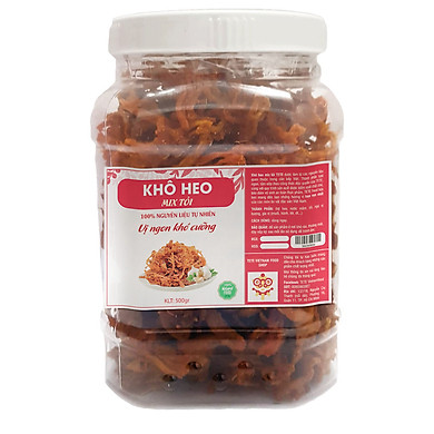 Khô Heo Mix Tỏi Thơm Ngon Cay Cay TeTe Food 500 gram – TETE FOOD ,SKU : 3018719144622 >>>🇻🇳 Top1Vietnam 🛒>>> tiki.vn 🇻🇳🇻🇳🇻🇳🛒🛍🛒