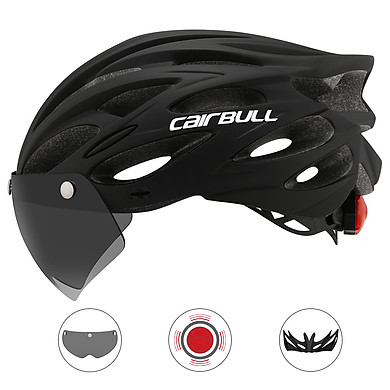 Cairbull Road Mountain bike Riding Helmet Helmet With Lens And Brim Taillight Riding Helmet Riding Equipment – CAIRBULL >>> top1shop >>> tiki.vn 🛒🛍🛒