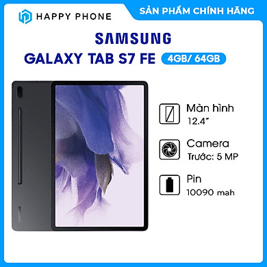 Máy tính bảng Samsung Galaxy Tab S7 FE (4GB/64GB) – Hàng chính hãng – Đã kích hoạt bảo hành điện tử