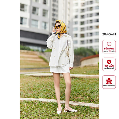 Áo sơ mi dáng rộng cổ đức 20AGAIN, họa tiết con ong cá tính, thiết kế thời trang, năng động ASA2290 – 20AGAIN ,SKU : 8522063596669 >>>🇻🇳 Top1Vietnam 🛒>>> tiki.vn 🇻🇳🇻🇳🇻🇳🛒🛍🛒