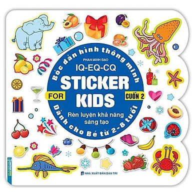 Bóc Dán Hình Thông Minh IQ – EQ – CQ – Sticker For Kids – Cuốn 2 – >>> top1shop >>> tiki.vn
