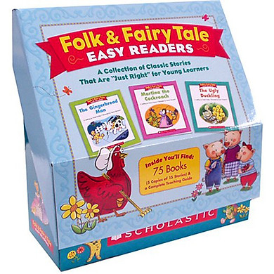 Folk and Fairy Tale Easy Readers (A Collection of Classic Stories That Are “Just-Right” for Young Learners) (Box set)