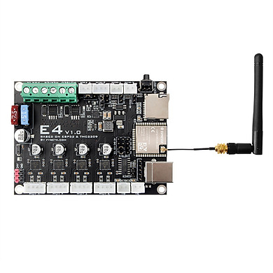 E4 V1.0 Board Based on ESP32 & TMC2209 Minimal 3D Printer Control Board Built-in WiFi and BT, External Antenna